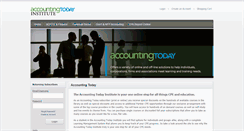 Desktop Screenshot of accountingtoday.smartpros.com